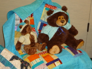 CCQ donated quilts to Camp Erin
